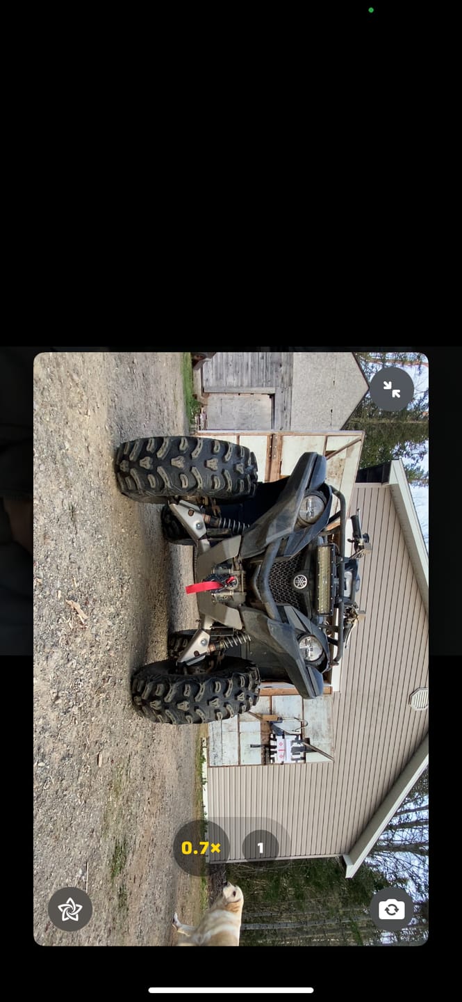 Customer photo review of Full Skid Plate Kit — Yamaha Grizzly 550/700 (2007+)