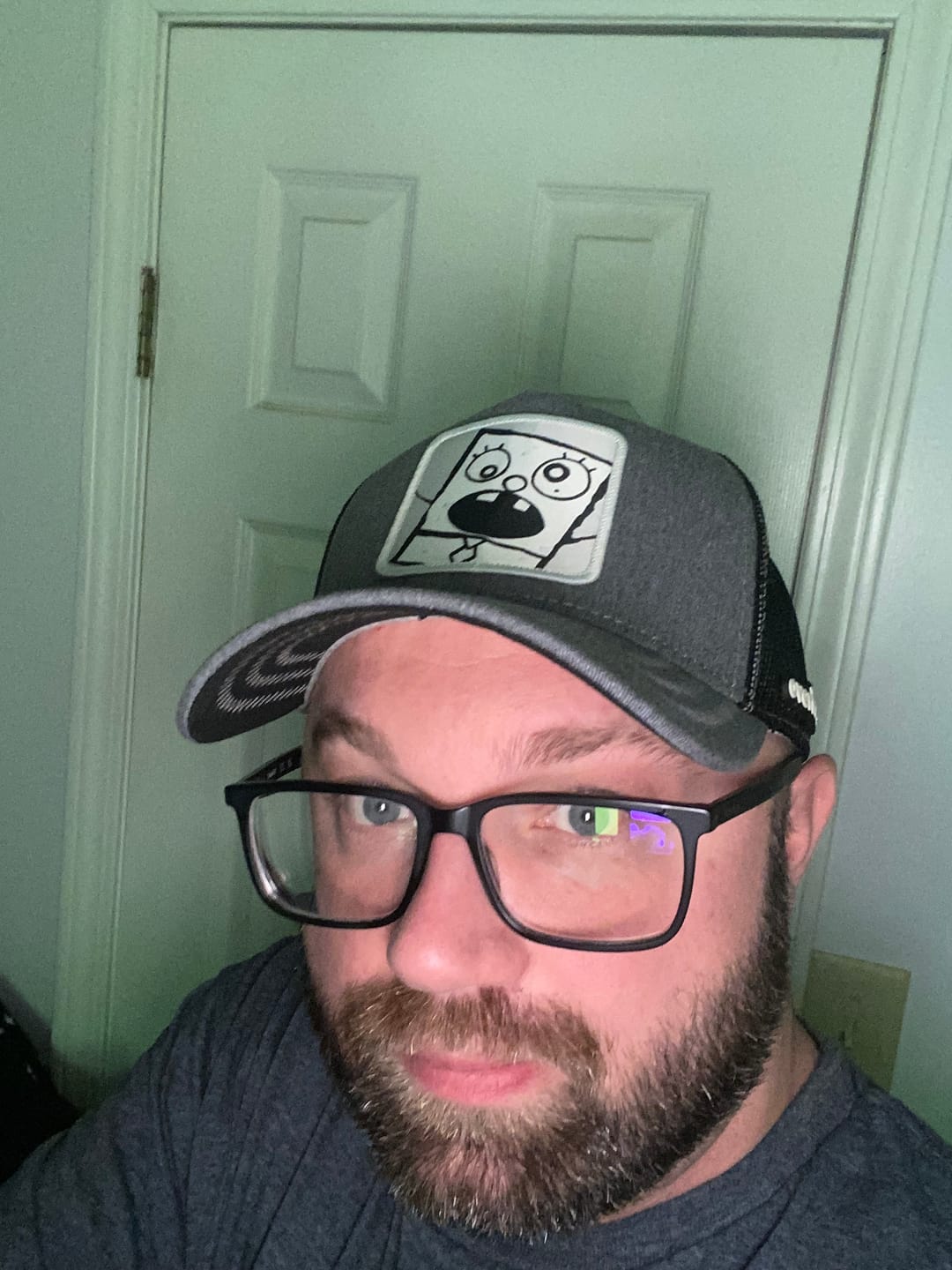 Customer photo review of OVERLORD X SpongeBob: DoodleBob Trucker Cap
