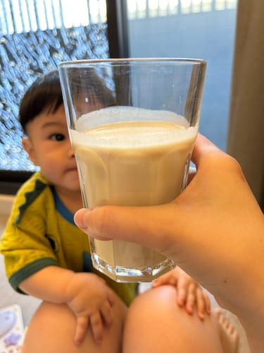Customer photo review of 全素 豌豆蛋白飲－隨手包｜香蕉牛奶風味