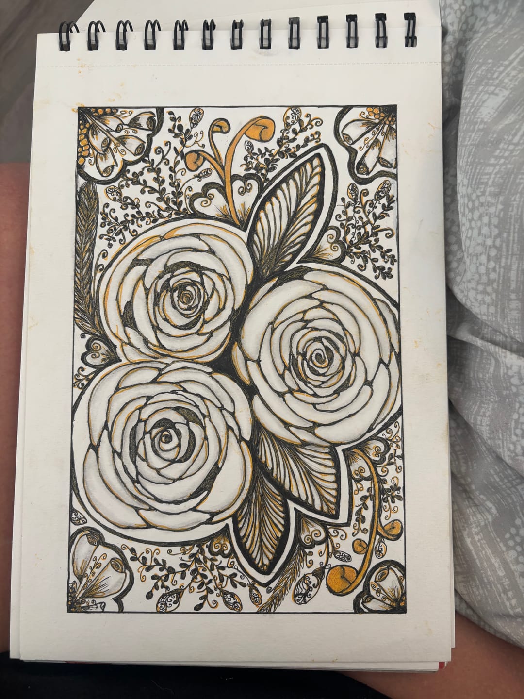 Customer photo review of Ohuhu Kohala Liquid Fineliner Drawing Pens,9 Pack