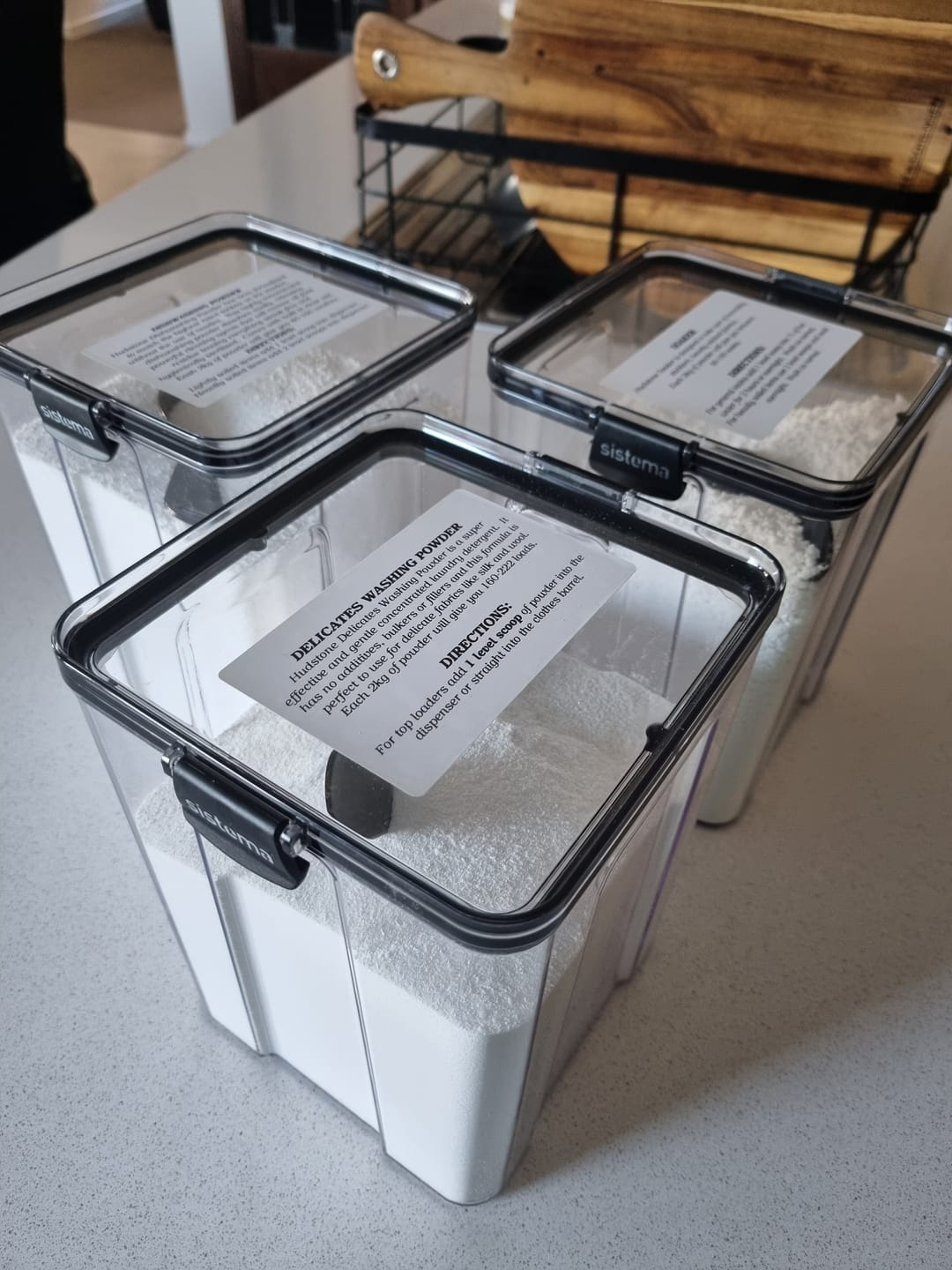 Customer photo review of Hudstone Powder Pack (Free Shipping - Scoops included)