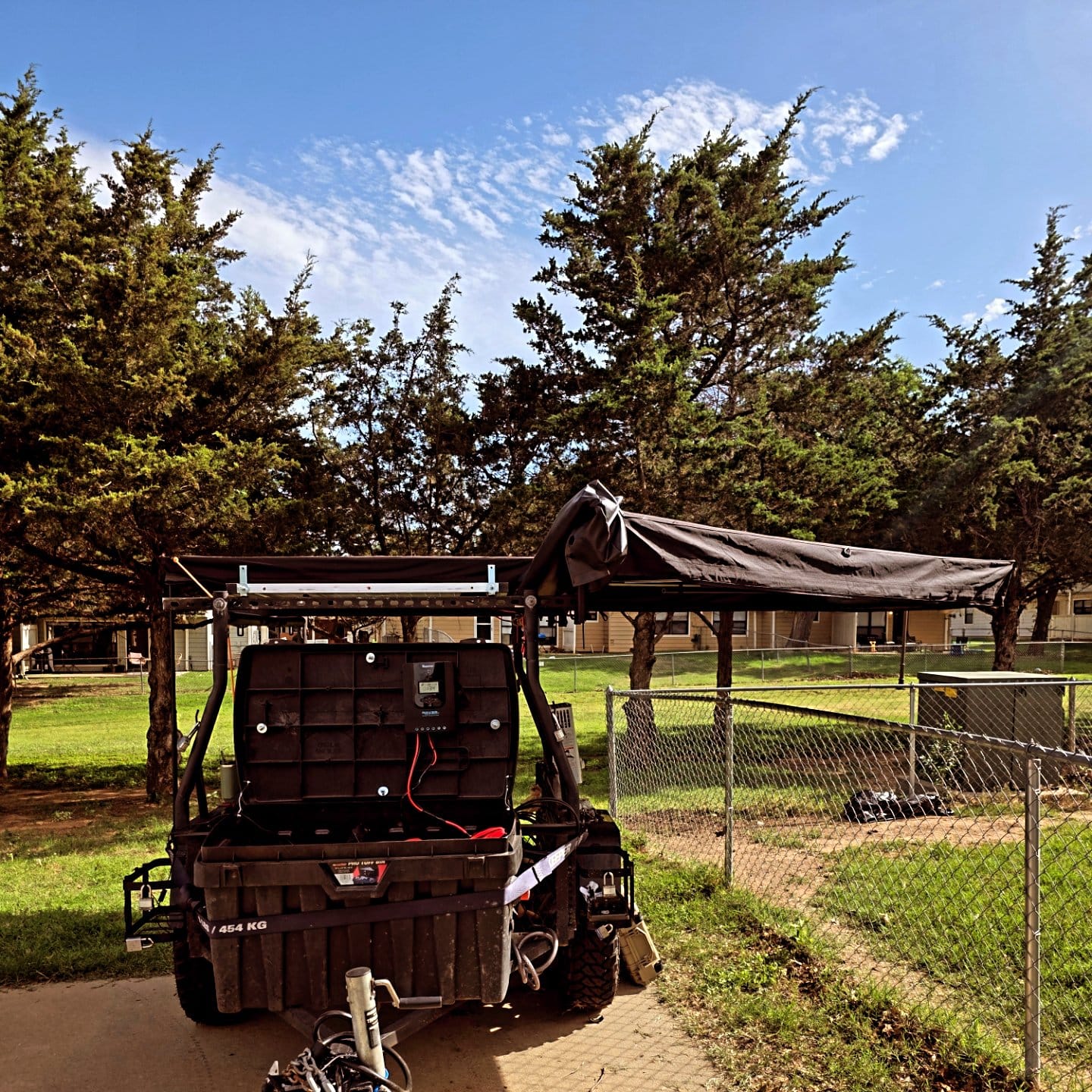 Customer photo review of OPENROAD  270 Free Standing Awning for Camping-Adventure Series