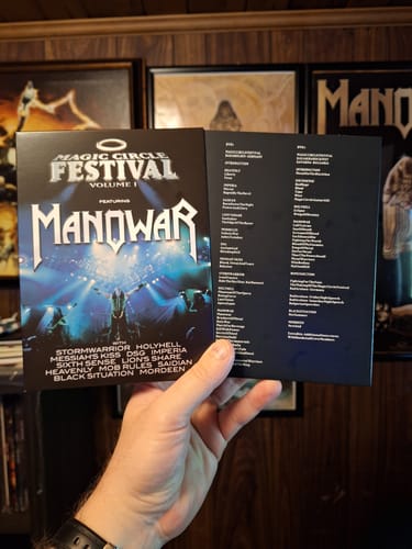 Customer photo review of Manowar DVD Magic Circle Festival 1