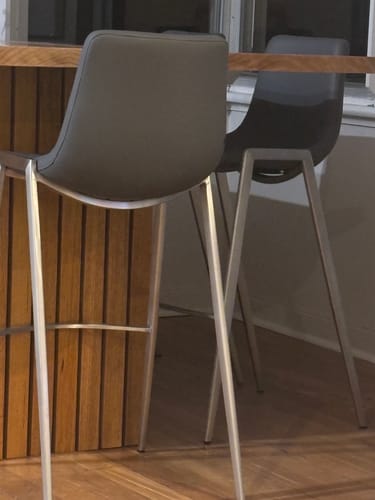 Customer photo review of Fletcher Bar Stool "Create Your Own"