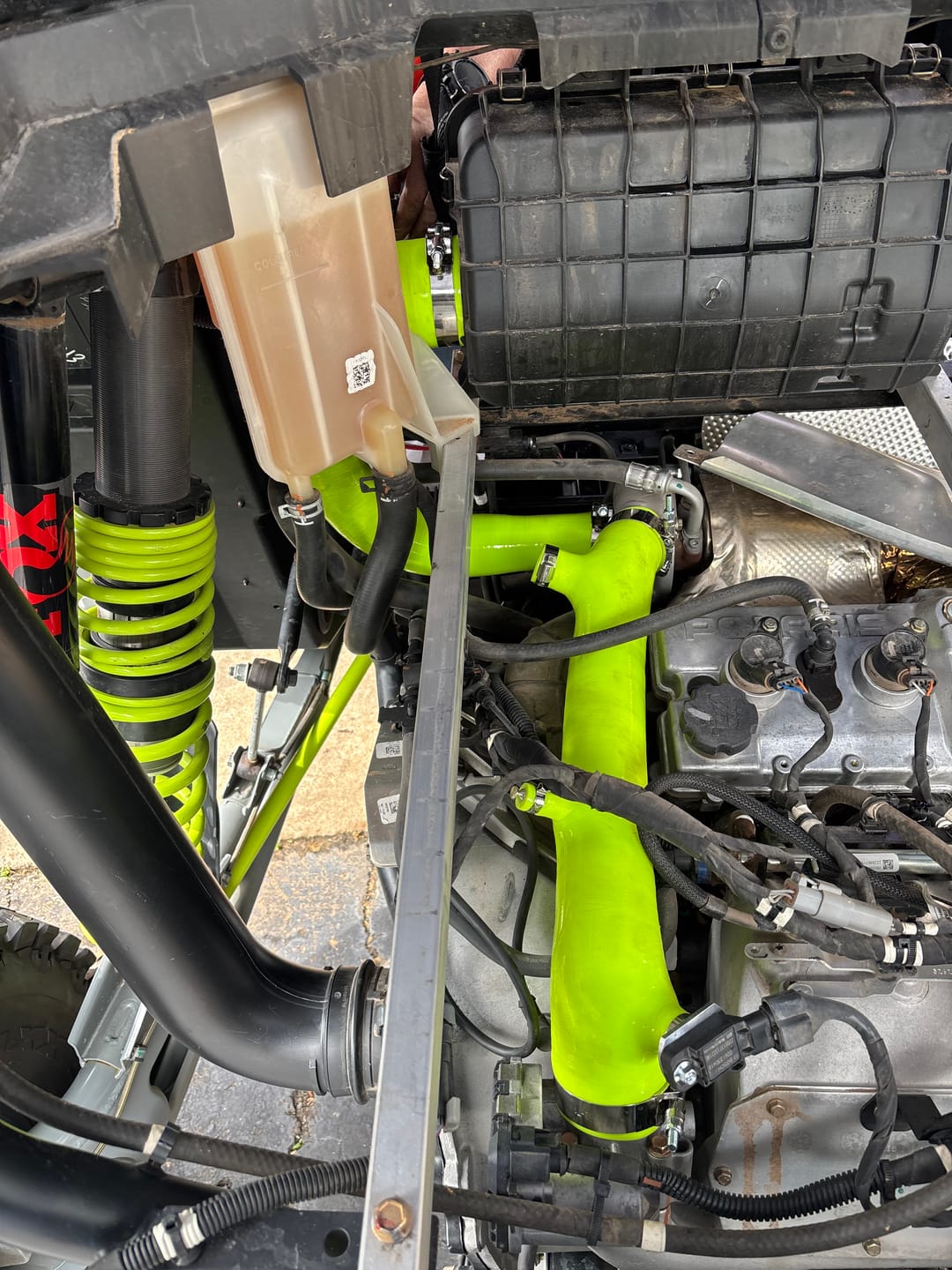 Customer photo review of RPM Polaris RZR Turbo R & PRO XP/S Turbo Silicone Intake J-Tube, Charge Tube W/ BOV, & Intake Tube KIT