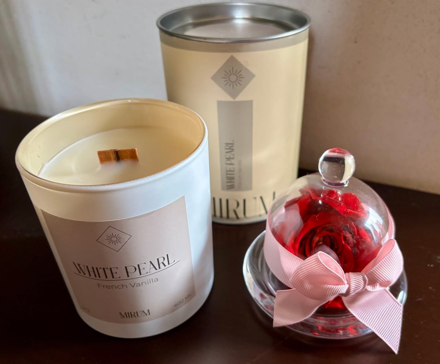 Customer photo review of Rosa Eterna Monet's con Capelo