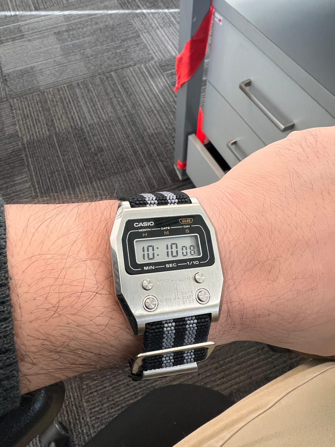 Customer photo review of Reloj Casio Vintage A1100D-1DF Caja Metálica Reedición 1978
