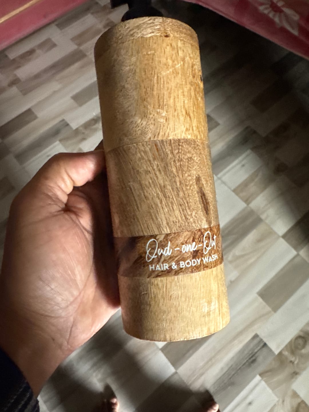 Customer photo review of NOURISHING Oud Body Wash 200 ml