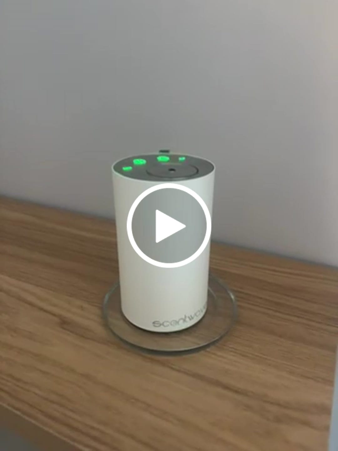 Customer video review of Scentwave™ Diffuser