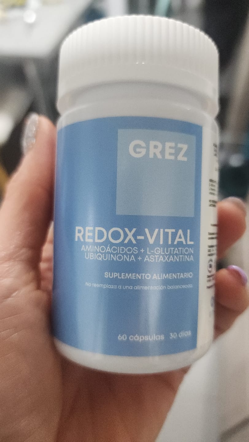 Customer photo review of REDOX-VITAL - Aminoácidos, L-glutation, vitaminas y minerales