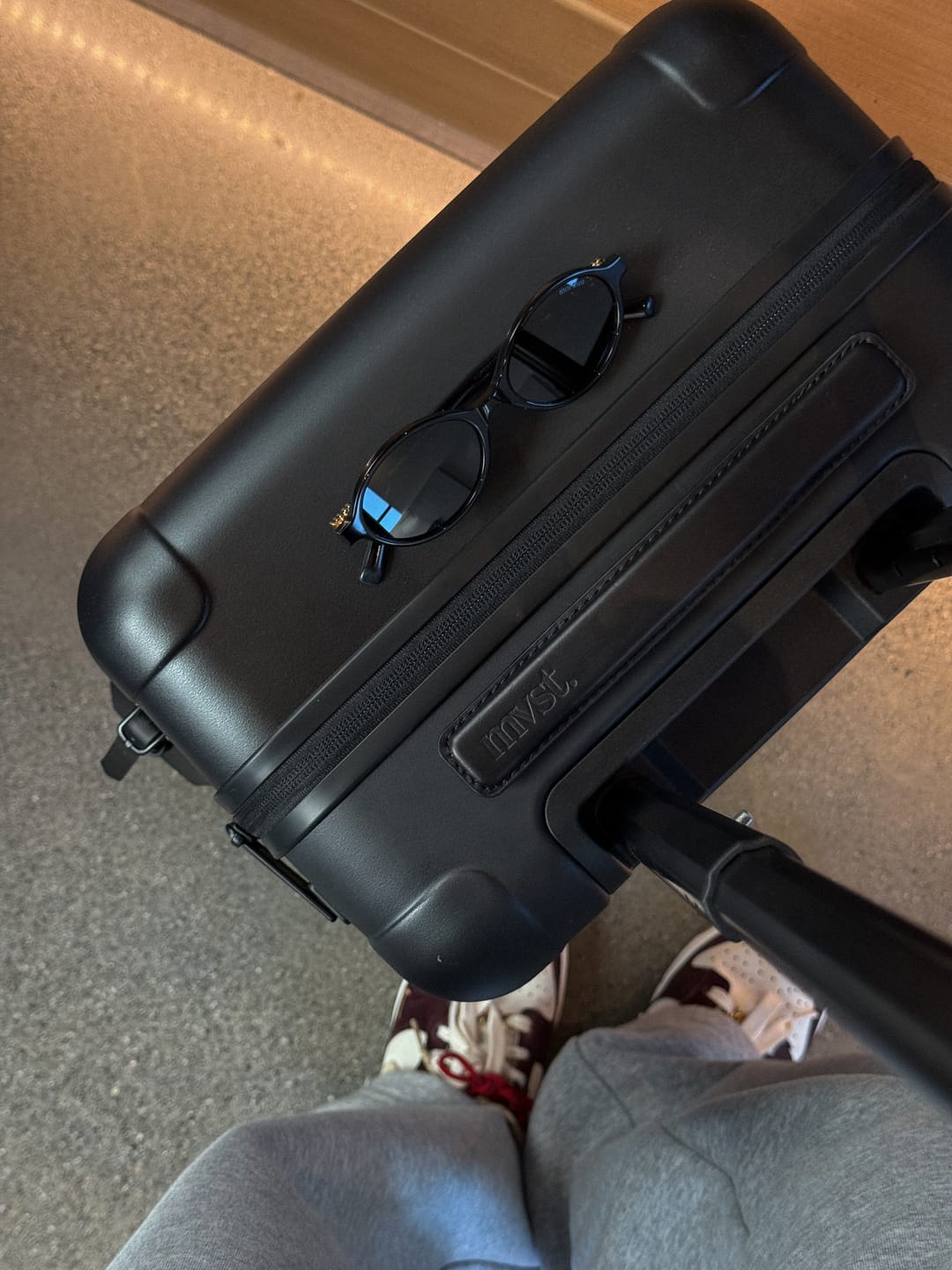 Customer photo review of Essential Collection Suitcase Matte Black
