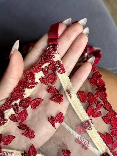 Customer photo review of Chrome Heart Panties - Set of 4