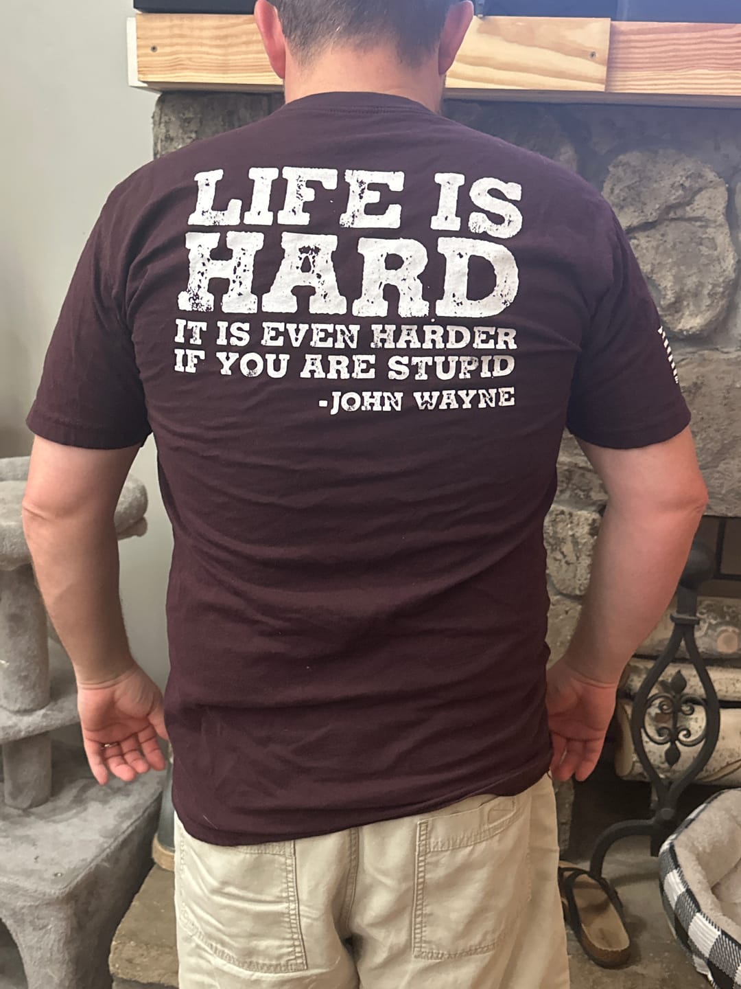 Customer photo review of Life Is Even Harder When You Are Stupid