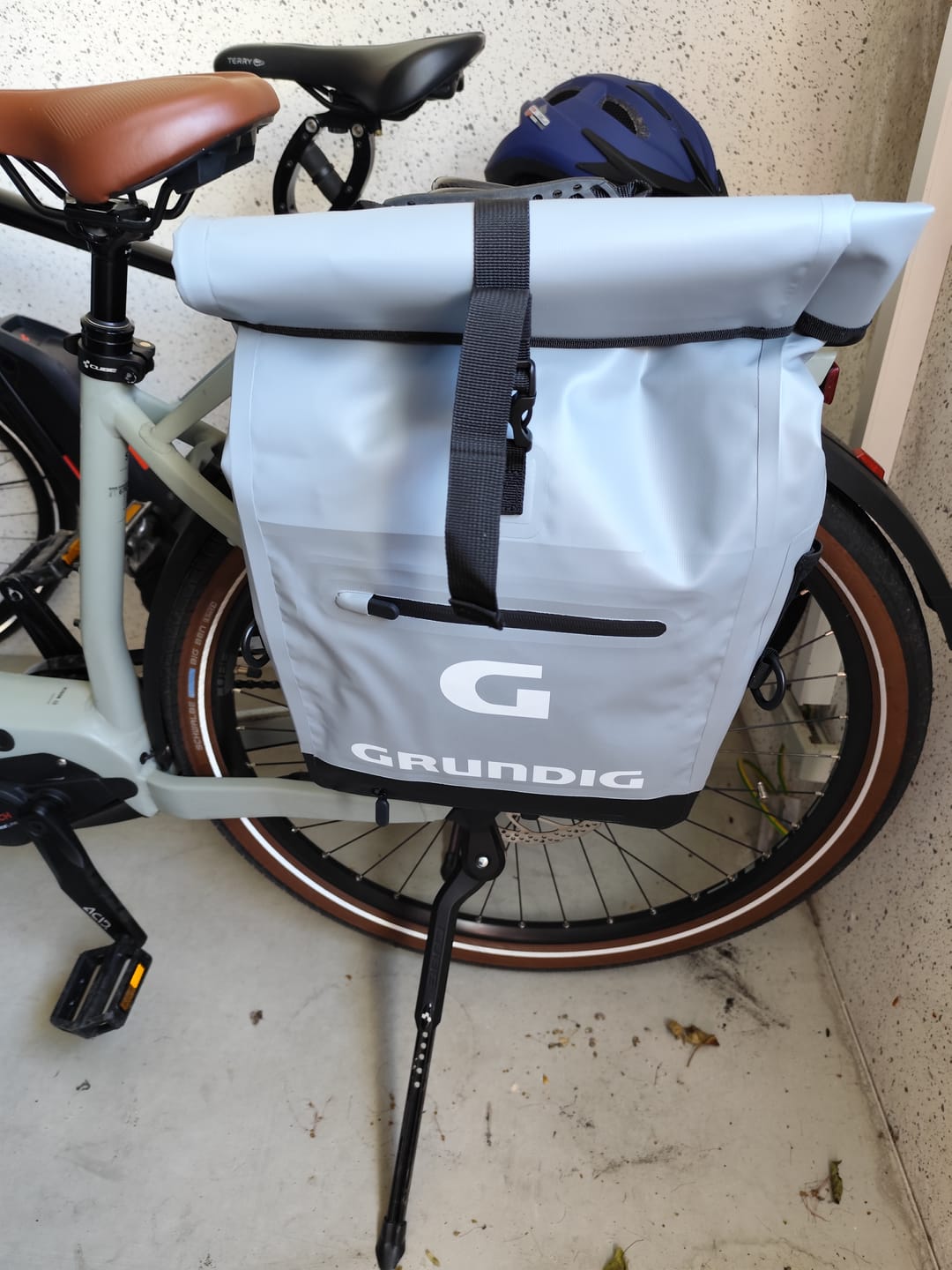 Customer photo review of GRUNDIG 3 in 1 Fahrradtasche