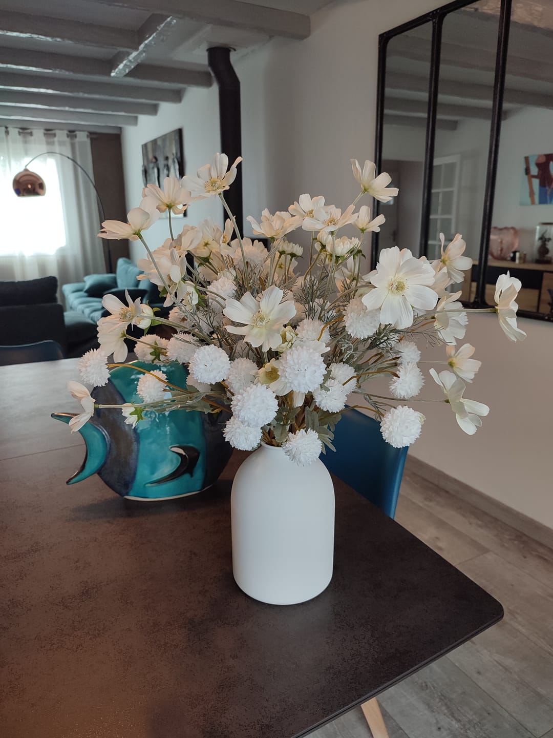 Customer photo review of Casa vase - Blanc mat