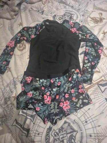 Customer photo review of Maillot de Bain Manche Longue Femme