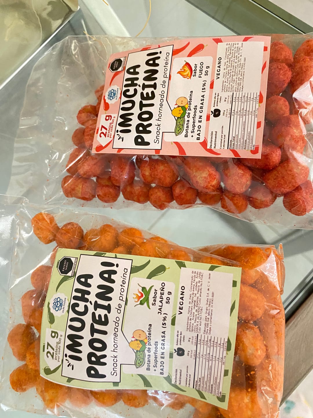 Customer photo review of 12 pzas de 50 g ¡Mucha Proteína!