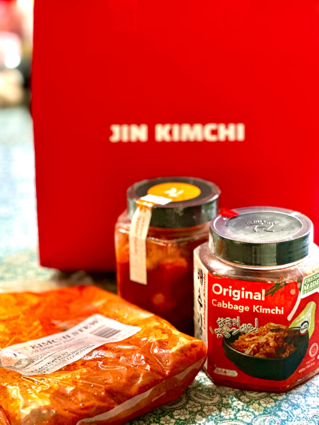 Customer photo review of JIN "Radish" Kimchi