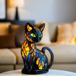 Customer photo review of Festberg LeuchtKatze™ - das Original