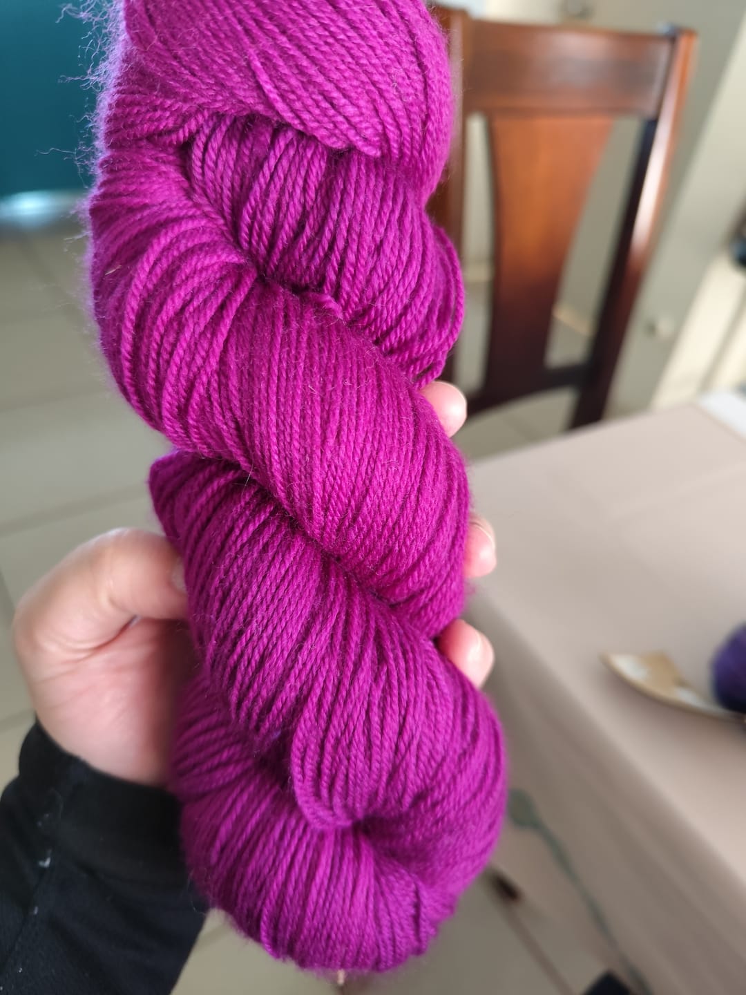 Customer photo review of Alegria  (75% Lana Merino Superwash / 25% Nylon)