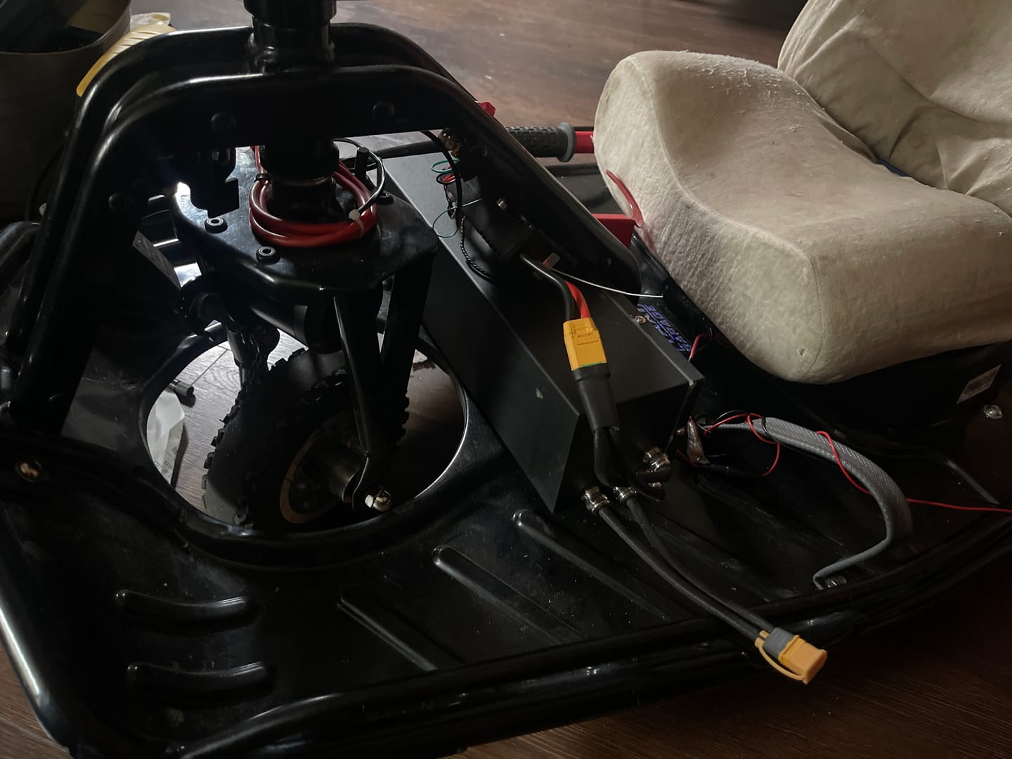 Customer photo review of Budget brushless crazy cart kit (4000w)