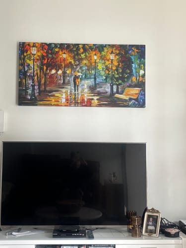 Customer photo review of LOVERS STROLL CANVAS