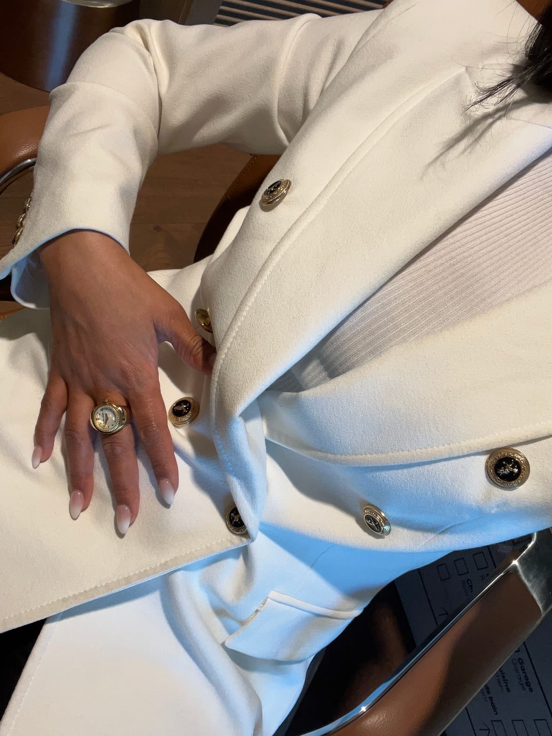 Customer photo review of Vintage Watch Ring