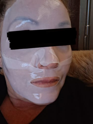 Customer photo review of Kollagen Boosting Maske