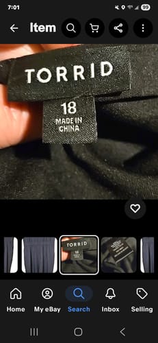Customer photo review of Plus Size Brands Women's Secondhand Wholesale Clothing