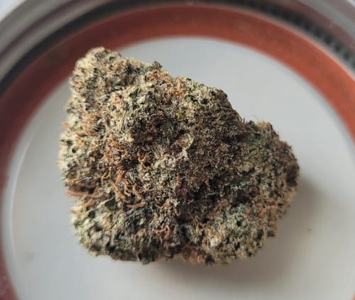 Customer photo review of Blue Gummies