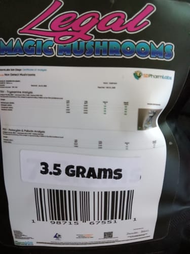Customer photo review of Non Detect Mushrooms - 50% Off