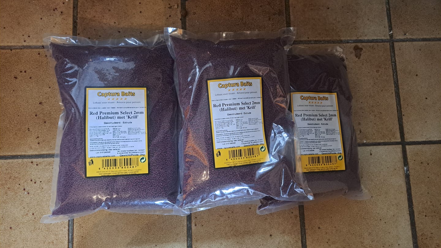 Customer photo review of RED PREMIUM SELECT PELLETS - ALLTECH COPPENS