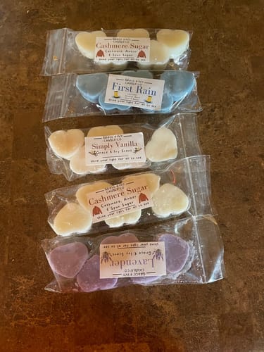 Customer photo review of Heart Tart Soy Wax Melt Bag (Small Bag - Classic Collection)