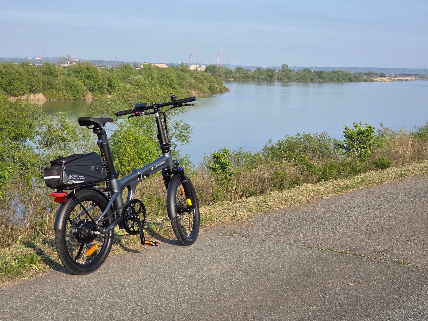Customer photo review of ADO AIR 20 PRO 折りたたみ電動アシスト自転車 自動変速機能搭載