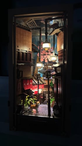 Customer photo review of Kyoto Gion Book Nook Kit