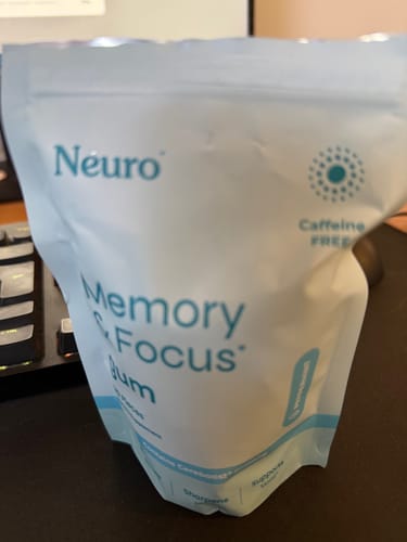 Customer photo review of Memory & Focus Gum