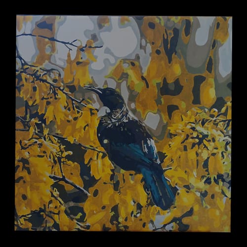 Customer photo review of Tui in Kowhai Tree