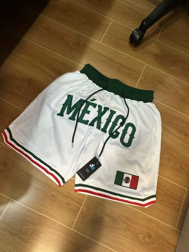 Customer photo review of Mexico Heritage Basketball Shorts