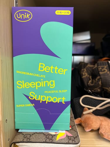 Customer photo review of Better Sleeping Support (30 Days)
