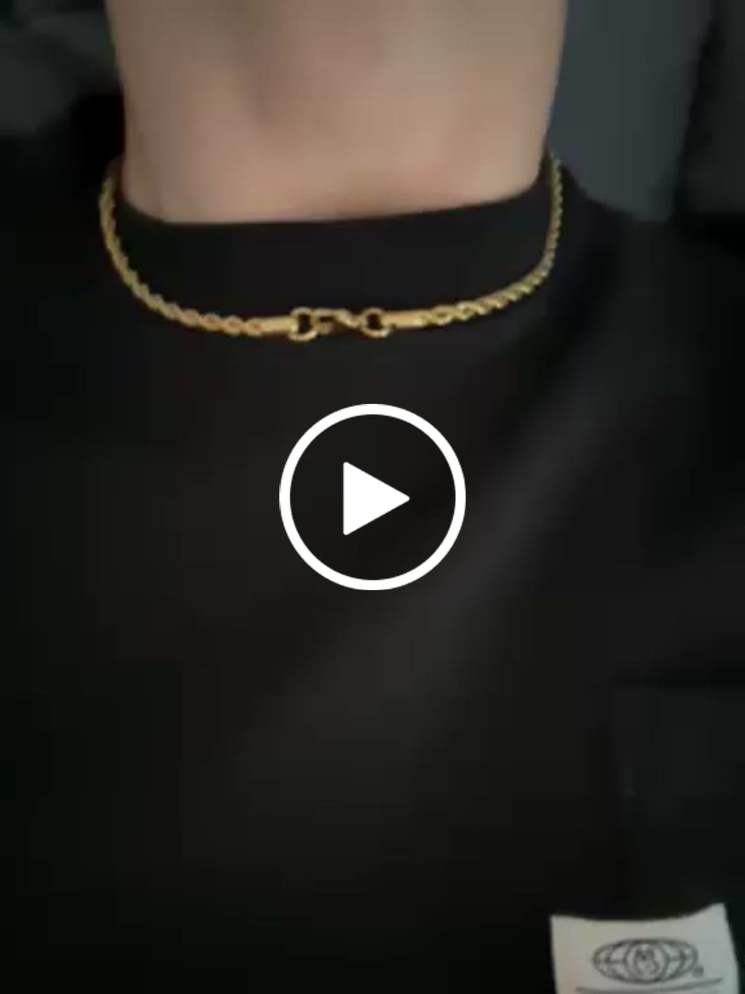 Customer video review of 3mm Rope Chain - Gold