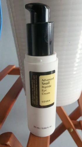 Customer photo review of COSRX - Advanced Snail Peptide Eye Cream 25ml