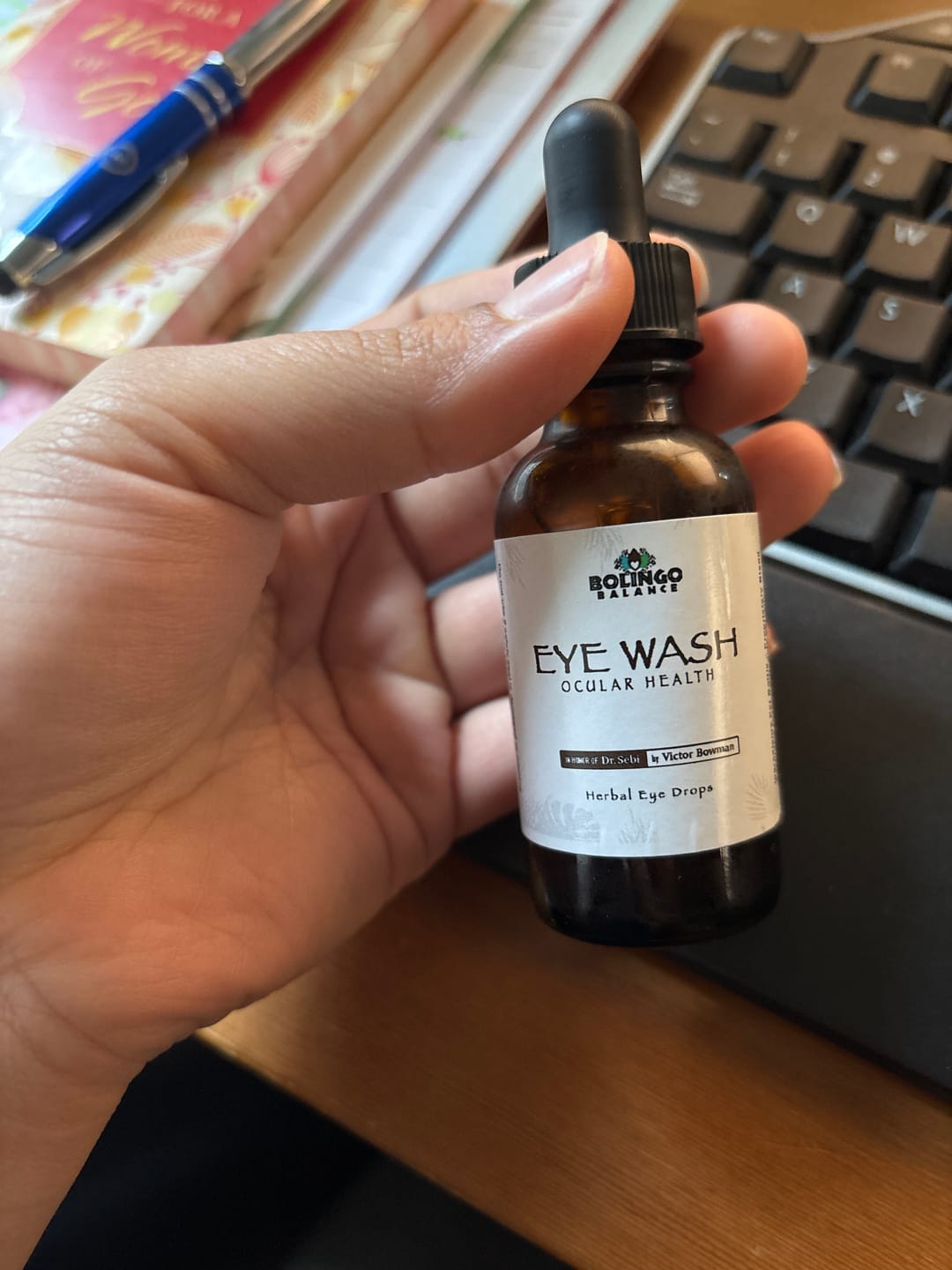 Customer photo review of EYE WASH