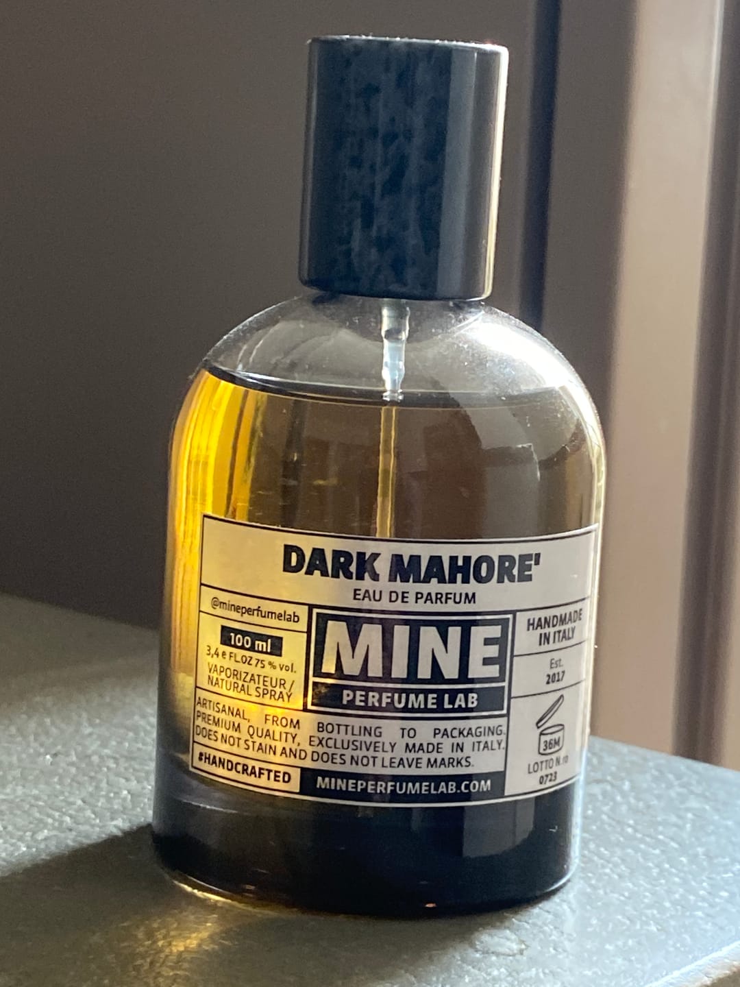 Customer photo review of DARK MAHORE'