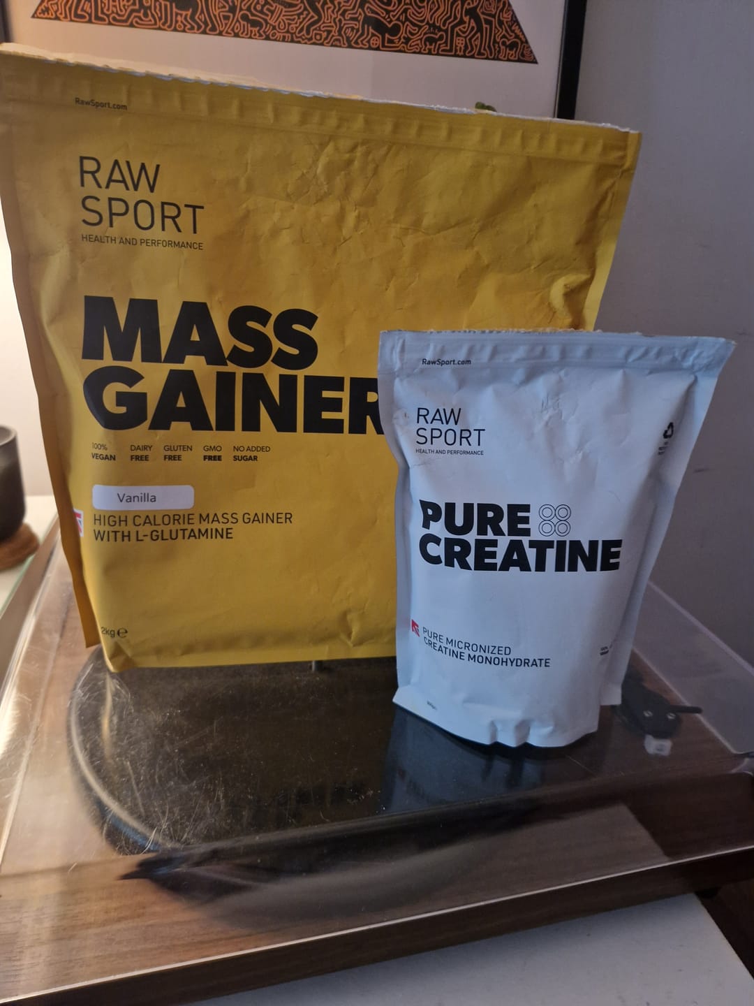 Customer photo review of Pure Creatine Monohydrate 500g