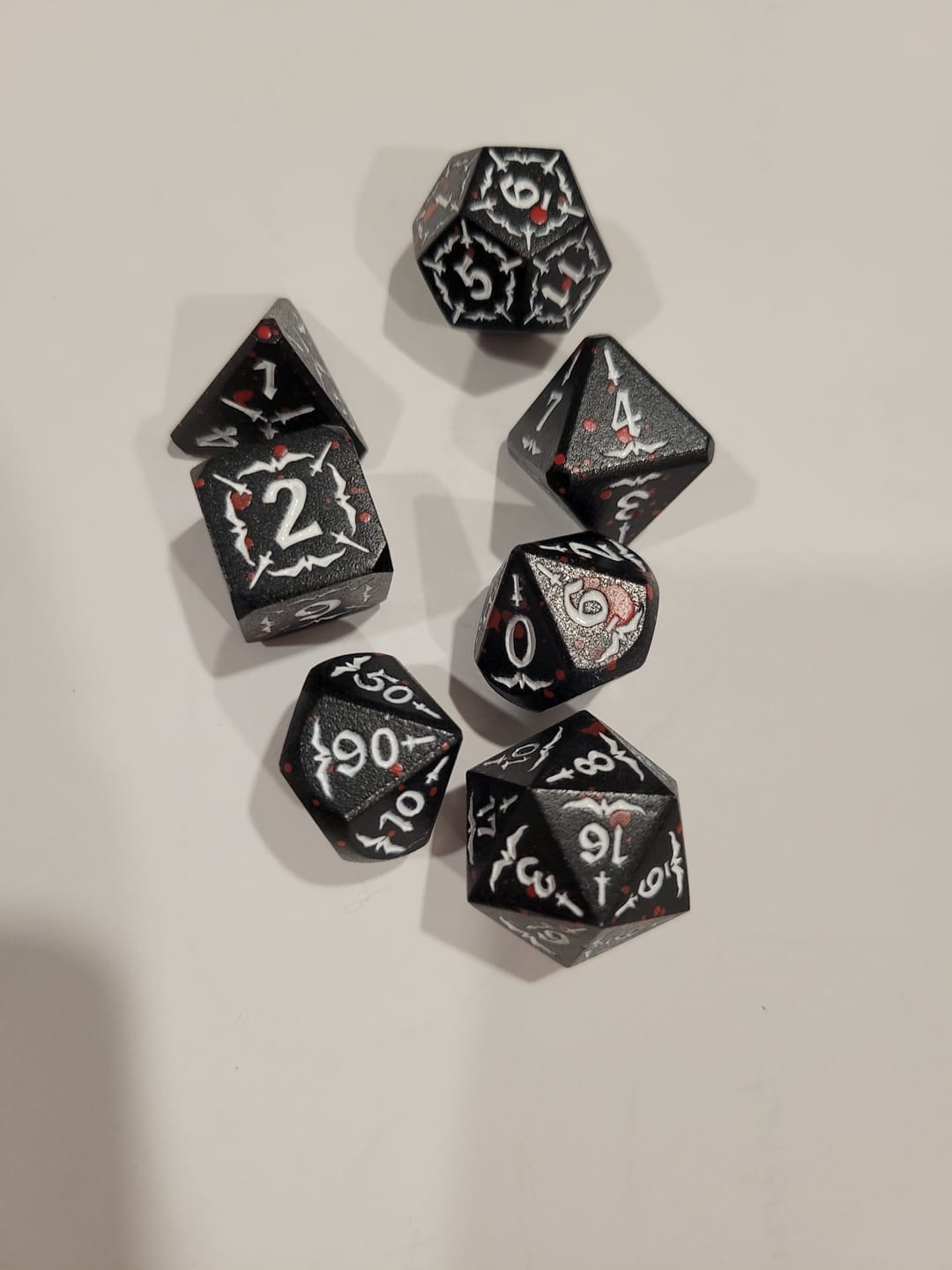 Customer photo review of Sword of the Blood Hunter Metal Dice Set 'PRE-ORDER | SPRING EVENT DEAL'
