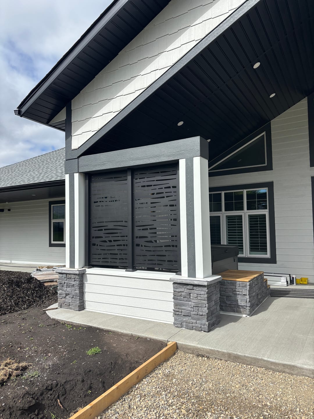 Customer photo review of Privacy Screen (Branch)
