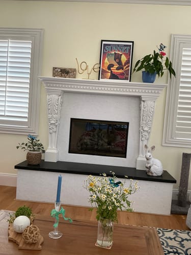Customer photo review of Framed poster
