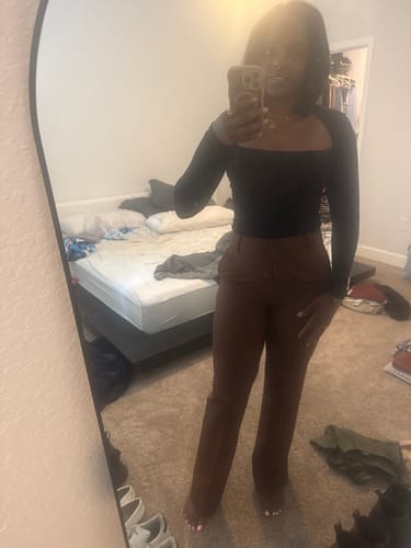 Customer photo review of NW Square Neck Sculpt Bodysuit