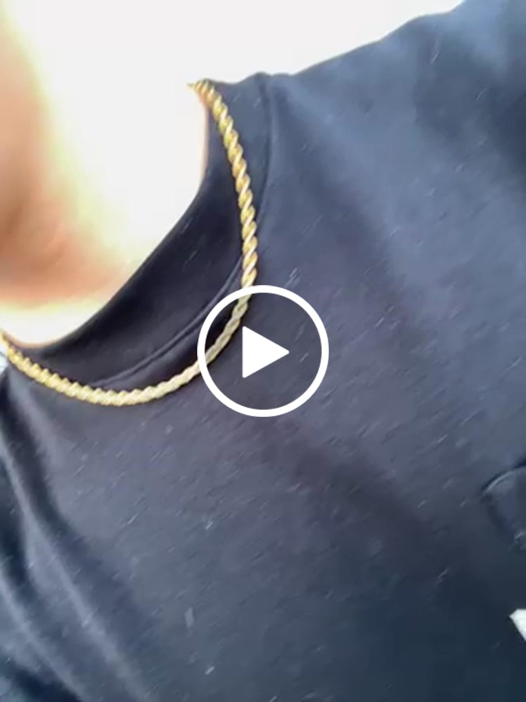 Customer video review of 3mm Rope Chain - Gold