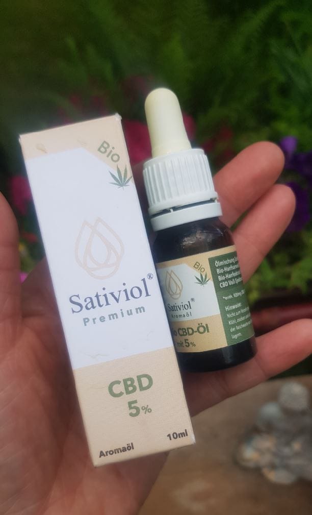 Customer photo review of Sativiol® Bio CBD-Öl, 5% Vollspektrum